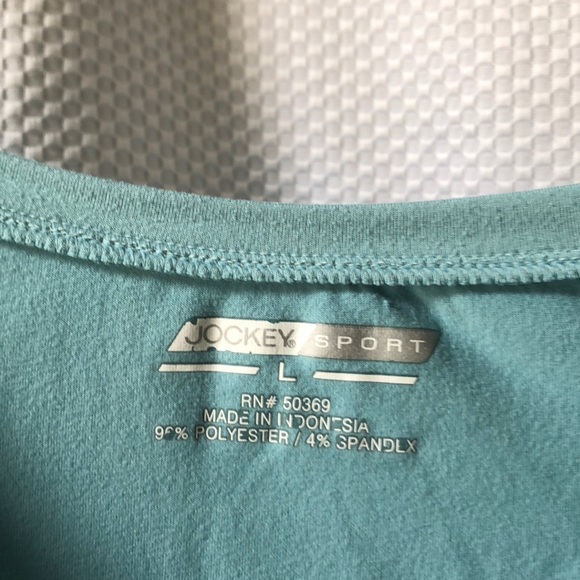 Jockey Sport Lg Sleeve Workout Shirt, L, Very Soft - Picture 3 of 4